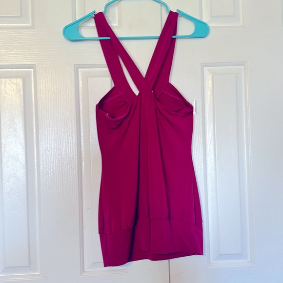 Berry Cross Back Tank - Picture 2 of 2